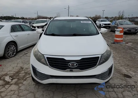 2011 Kia Sportage Lx from USA, damaged, VIN KNDPB3A23B7058804